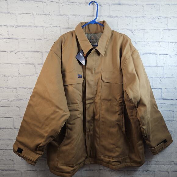 Lapco FR Other - Lapco FR Heavy Insulated Coat Size 2XL New With Tags Tan Fire Resistant Cat 3